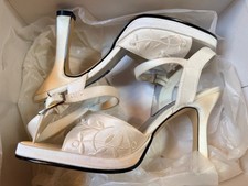 Bakers Sandals/Heels with ankle strap Never Worn Shoes Size 6 B