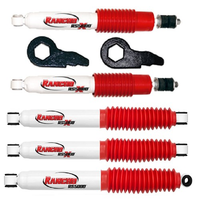 #ad #ad Rancho 2.25quot; Torsion Key Kit w Stabilizer amp; Shocks for Silverado Sierra 2500HD $532.84