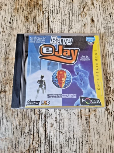 Rave eJay Enter the world of the Underground PC CD ROM Windows 95 / 98 Rare