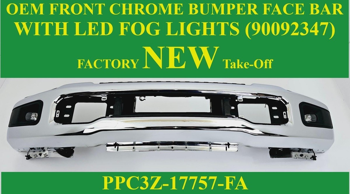 2023-2024 FORD F250-F600 New Take-Off Chrome Bumper Face Bar OEM