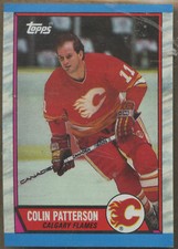 1989-90 Topps #71 Colin Patterson Calgary Flames