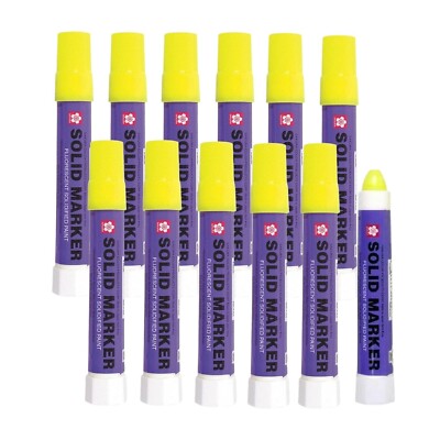 Paint Markers by Sakura Solid Paint Markers FUORESCENT  LEMON  XSC-302 BOX OF 12