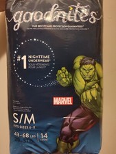 Goodnites S/M 14 Count -New  Unopened