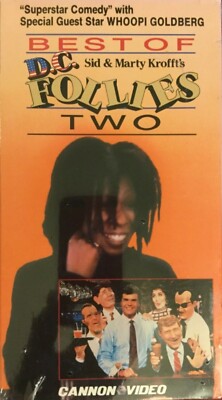 ULTRA RARE BRAND NEW Sid & Marty Krofft Best Of D.C. Follies Two VHS Tape