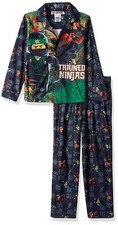 Lego Ninjago 2 PC Long Sleeve Coat Pajama Set Boy Size 6/7