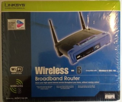  Cisco-Linksys BEFW11S4-VN Wireless-B Broadband Router