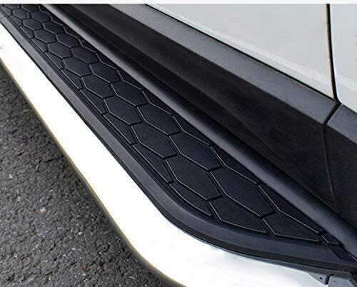 2Pcs Door Fixed Running Board Side Step Nerf Bar Fits for Honda Pilot 2016-2022 - Picture 5 of 9