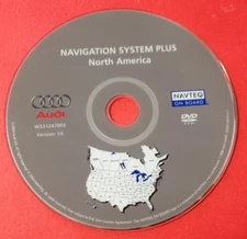 AUDI Navigation System Plus North America W531247003 Version 1A - S0023-0075-411