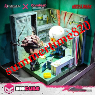 Figurama Studio Metal Gear Snake Resin Model Pre-order Cyborg Ninja Statue PVC