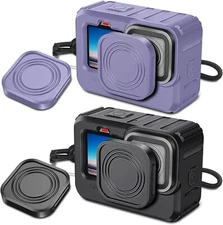 Silicone Sleeve Case for GoPro HERO 10/9 Soft Rubber Waterproof Housing Case