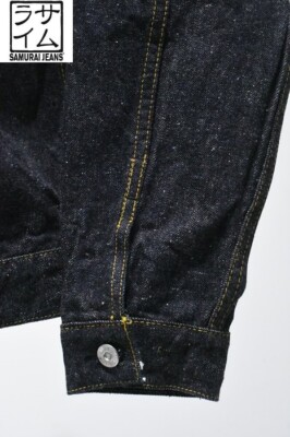 Samurai Jeans S0553XX 15oz Selvedge 3rd Type Denim Jacket Size 38