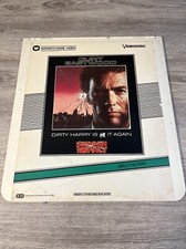Sudden Impact CED VideoDisc - Clint Eastwood Dirty Harry