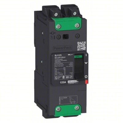 SQUARE D BGL26040LU CIRCUIT BREAKER, 2-POLE, 40 A, MOLDED CASE, 482F76, NEW!