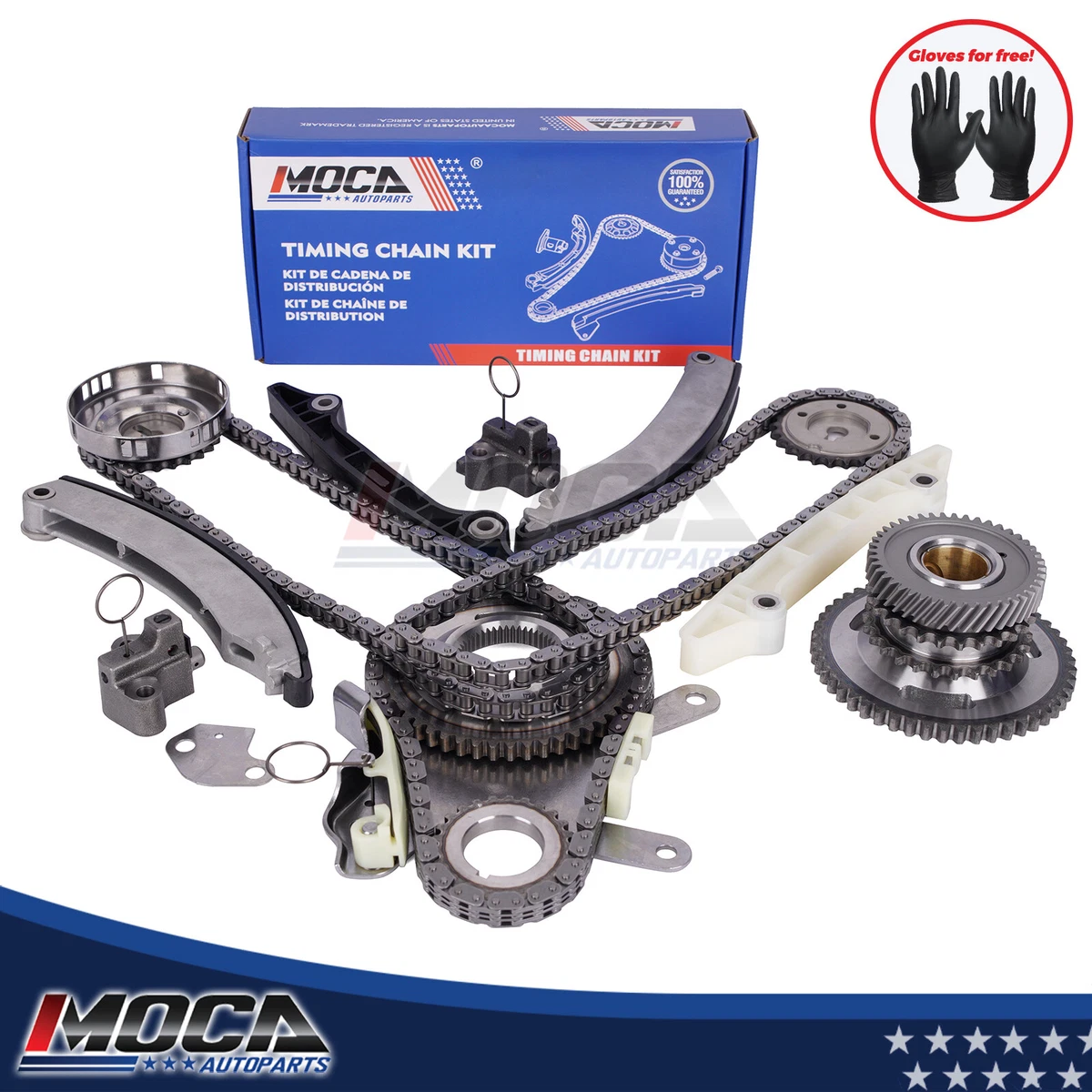 Kit Chaîne De Distribution Avec Pompe à Eau Pour Dodge Ram/Jeep Liberty 3.7L (2004-2012) - Neuf OELINE
