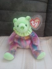 2001 Ty Beanie Baby August the Birthday Bear with tag 