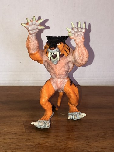 Modellino Vintage 1996 Primal Rage Slashfang Tiger Atari Games Playmates 6" - Foto 8 di 14