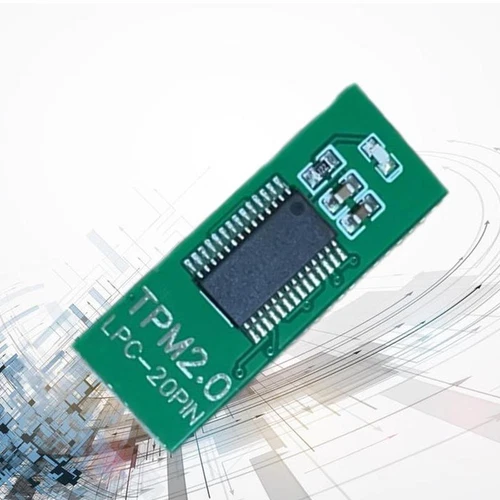 TPM2.0 20Pin TPM Module LPC TPM 2.0 Trusted Platform AU8 Green M5F4