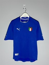 National Team Italy Puma 2003 Home Y2k Vintage Football Shirt Soccer Jersey