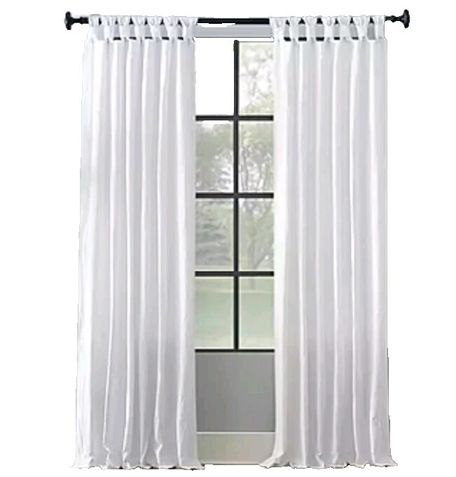 Cotton Solid Pattern Window Curtains & Drapes Blackout
