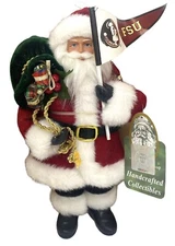 Florida State Seminoles Hand-Crafted Collectible Santa by Santa’s Workshop-NIB