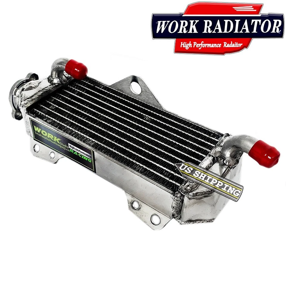 Radiador de aluminio para 00-23 2022 2021 KAWASAKI KX65 KX 65/2000-2012 Suzuki RM65 Foto 3 de 4