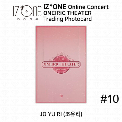 IZ*ONE 2020 Oneiric Theater 2nd Online Concert Trading card
