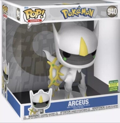 Funko Pop! Pokemon ARCEUS #940 official SDCC 2024 Exclusive