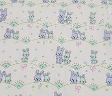Oh Baby By Cynthia Rowley For Michael Miller Fabrics - Bunny Scallop - 1.5 Yards