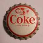 Vintage Coca Cola "World"..cork..unused..Soda Bottle Cap