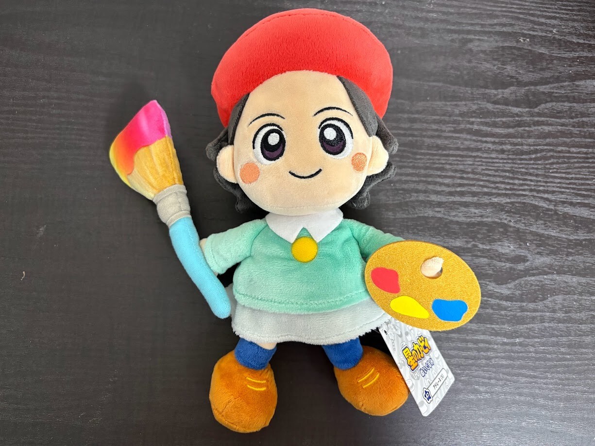 Kirby ALL STAR COLLECTION Adeleine (S) Plush Doll Stuffed Toy 23cm KP47 FS