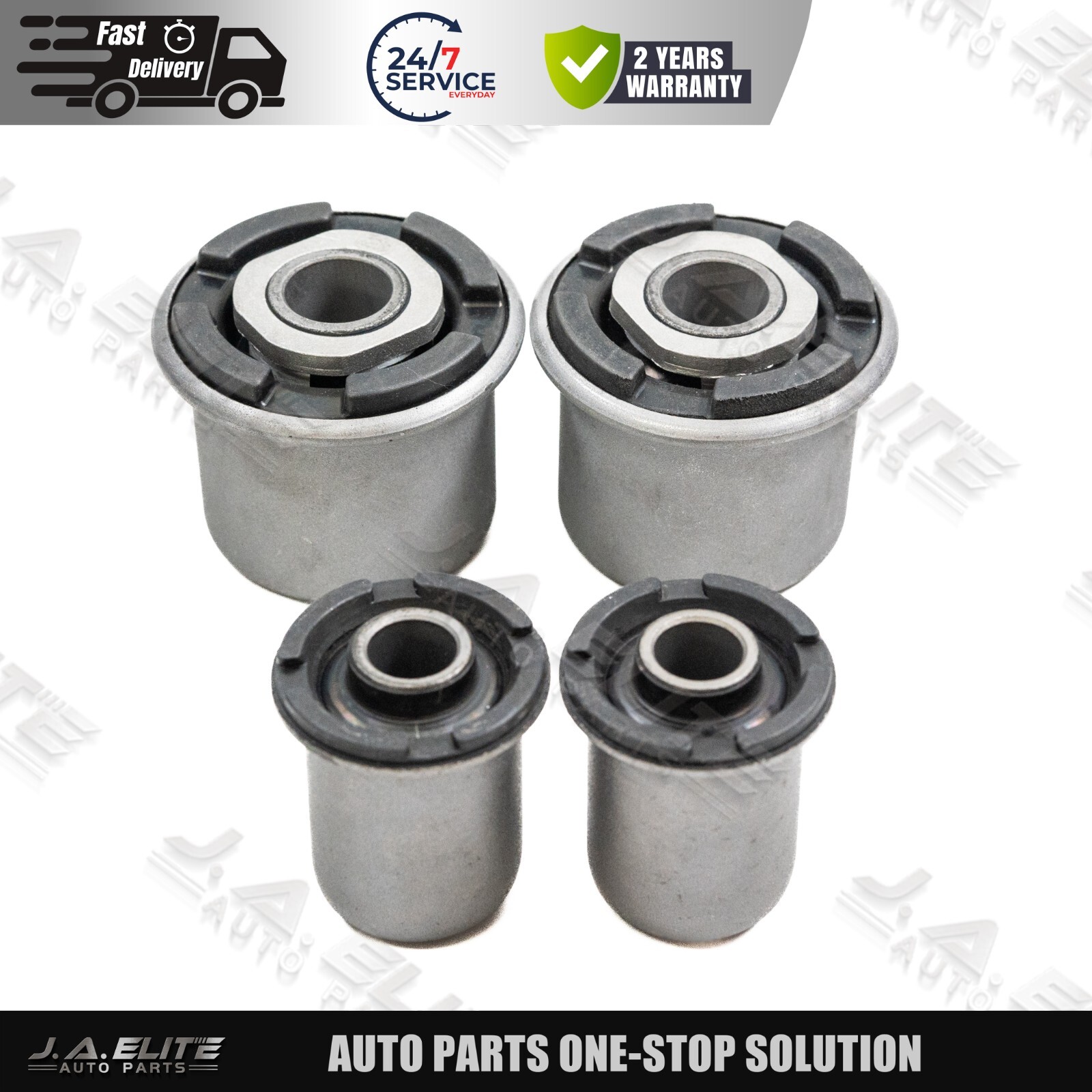 4pcs Front Lower Control Arm Bushing Kit (Large &Medium) fit Bentley Mulsanne