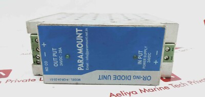 PARAMOUNT P-OR-24-20-S1 OR-ING Diode Unit 24VDC-20A