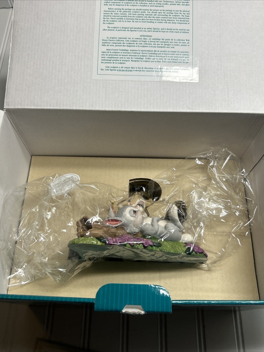 WDCC Twitterpated in the Springtime Thumper Miss Bunny Bambi Box