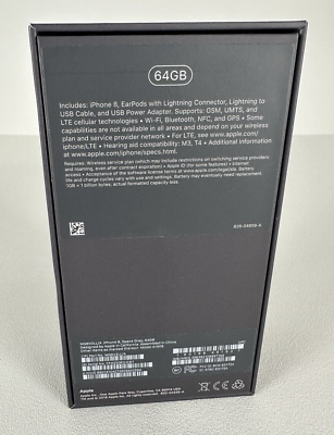 Apple iPhone 8 BOX ONLY 64GB Space Gray | eBay