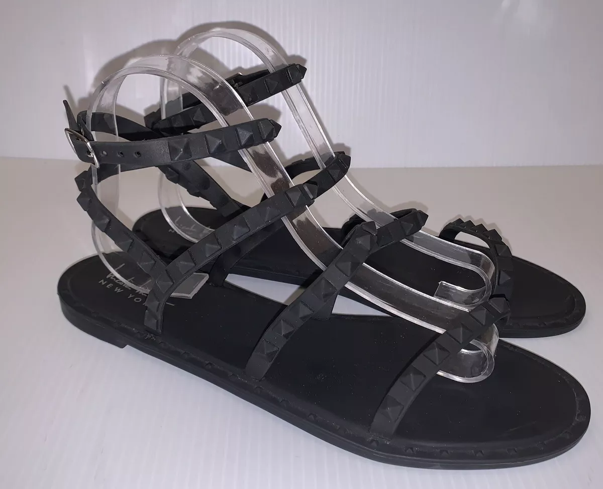 Rubber strappy sale sandals