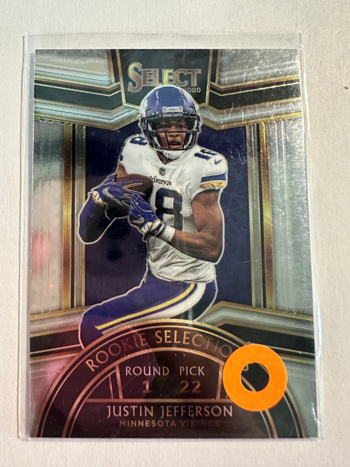 K122,332 - 2020 Select Rookie Selections #9 Justin Jefferson