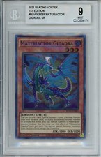 YuGiOh - Blazing Vortex - Materiactor Gigadra - BLVO-EN081 - Super Rare BGS 9
