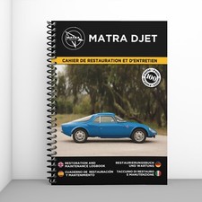 MATRA DJET : CAHIER DE RESTAURATION - PORT OFFERT + CADEAU SURPRISE !