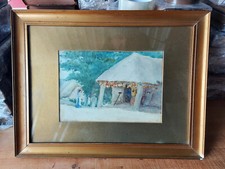 Sarah Elizabeth Whitehouse (1854?1933) - Rural life Watercolour Late 19th centur