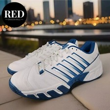 K-Swiss Bigshot Light 4 Tennis Shoes Brilliant White - Men's Size 7