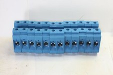 PHOENIX CONTACT UT 35 35mm DIN RAIL TERMINAL BLOCK BLUE bag of 12