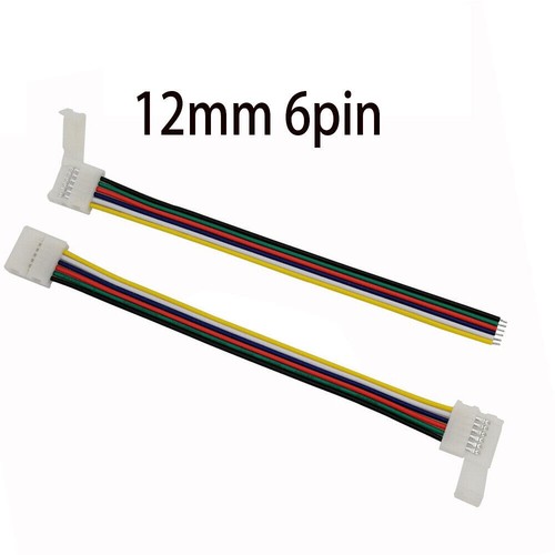 2pin 3pin 4pin 5pin 6pin LED Connector Solderless Adapter Fo RGB RGBW LED Strip - Picture 6 of 13