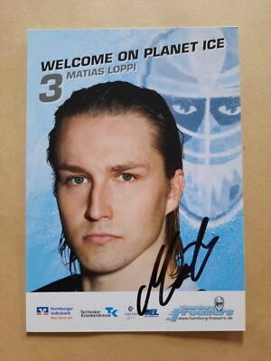 Matias Loppi Hamburg Freezers Ex Helsinki