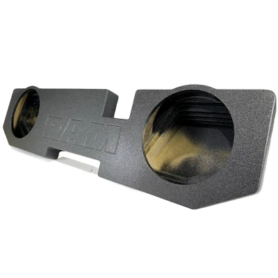 MEGA BASS Dodge Ram 02-18 Crew Cab Double Cab 2X12 inch Subwoofer Enclosure Box Sealed
