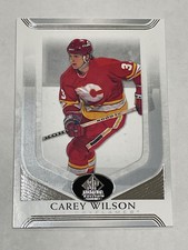 2020-21 SP Signature Edition Legends Hockey #123 - Carey Wilson - Calgary Flames