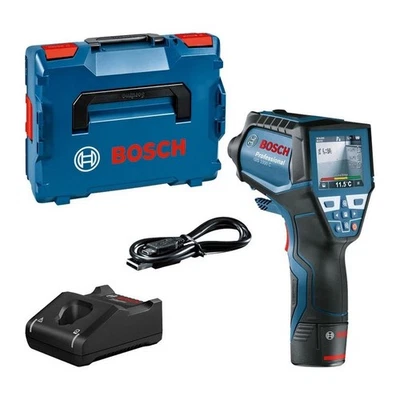 Détecteur thermique Bosch Professional GIS 1000 C avec batterie 12V 2,0Ah, carte - Photo 1/4