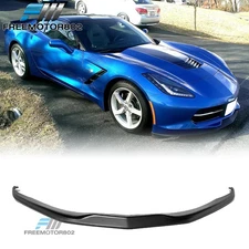 Front Bumper Lip Fits 14-19 Chevy Corvette Spoiler Splitter Kit PU
