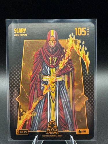 Bo Jackson Battle Arena: Scary (Terry McLaurin) ABF FIRE- ULTRA RARE, FEW SEEN