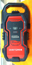 Craftman CMXCESM264 Lithium Jump Starter 12V 1500A w/ Jumper Cables & Holder