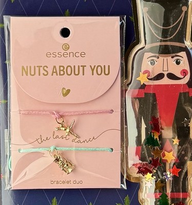 Essence Nuts About You Bracelet Duo With Nutcracker & Ballerina Charm Limited